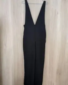 ABITOKYO 黒 サロペットパンツ