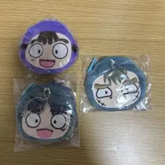 忍たま　ミニポーチ　尾浜、七松、中在家