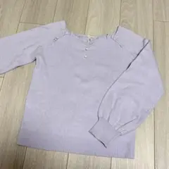 MAJESTIC LEGON 薄紫 ニットセーターのサムネイル