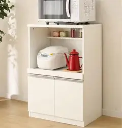 ★たのメル便無料★ニトリ レンジ台 フォルムN RE9060 WH