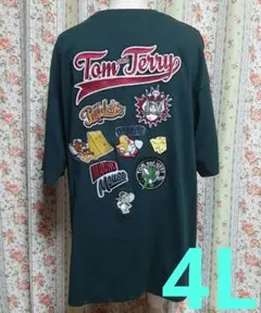 Tom and Jerry Tシャツ 85周年記念　4Lサイズ　未使用タグ付き