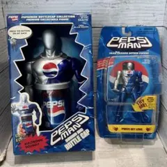 希少・レア・当時物・未開封】ペプシマン(PEPSIMAN) 限定版フィギュア