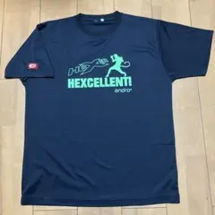 andro HEXcellent! ブラックTシャツ