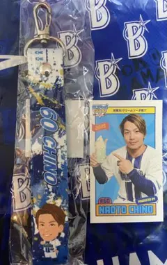 横浜DeNAベイスターズ　#60知野直人ガチャ　ボンフィンとグルメカード