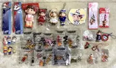 不二家 ペコちゃん ミニチュア キーホルダー 21種セット コンプリート