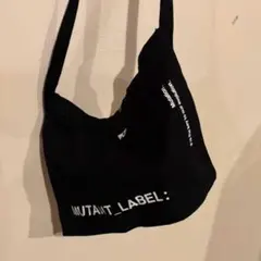 MUTANT_LABEL: ショルダーバッグ ブラック