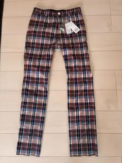 mnml ミニマル M85 TARTAN CHECK DENIM w34 - メルカリ
