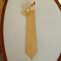 ⑬　dunhill シルク イエローネクタイ