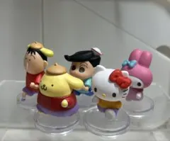 クレヨンしんちゃん サンリオ　並ぶんです 5種類セット