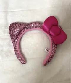 キティちゃん スパンコールカチューシャ ユニバ usj