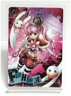 【訳あり】 ワンピース キャラメルポップコーン カード 012 ペローナのサムネイル