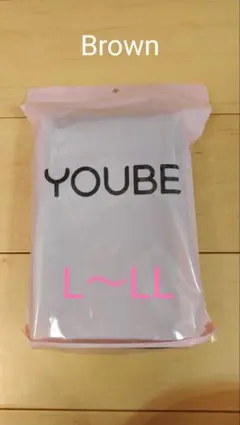 新品未使用 YOUBE #07 L～LL Brown ユービー 裏起毛タイツ