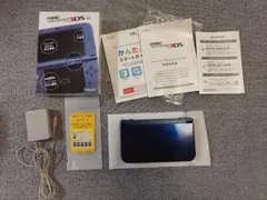 Newニンテンドー3DS LL メタリックブルー　IPS液晶？美品　充電器付