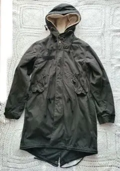 ボア モッズコート