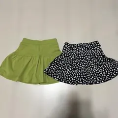 エバクロ　一分丈スカッツ　2枚セットのサムネイル