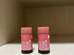 BURT'S BEES TINTED LIP BALM ROSE ミニリップ
