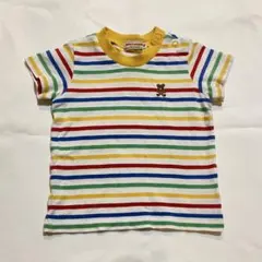 MIKI HOUSE ボーダー Tシャツ 70cm ミキハウスのサムネイル