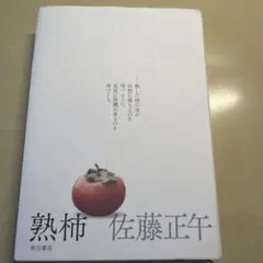 熟柿 佐藤正午 KADOKAWA