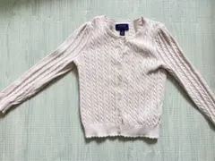 POLO RALPH LAUREN ピンク カーディガン 5years