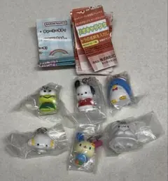 サンリオキャラクターズオールスターめじるしアクセサリー6個セット