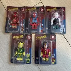 スパイダーマン フィギュア 5体セット