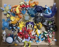 ポケモン フィギュア まとめ売り 42点 ミニ レトロ ポケモン ミニ フィギュア クリア ゲットコレクション まとめ売り 42点
