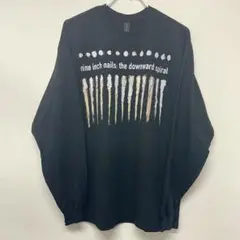 残り1点 新品公式 完売済み ナイン インチ ネイルズ ロングTシャツ サイズL L NINE INCH NAILS ナインインチネイルズ Tシャツ｜Yahoo!フリマ