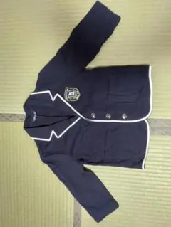 ネイビーエンブレム付きジャケット