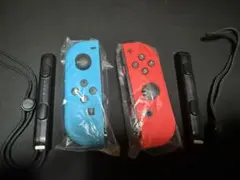 純正品 Nintendo Switch ジョイコン　ネオンブルー　ネオンレッド