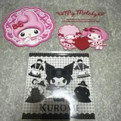 My Melody & Kuromi カプラステッカーセット！新品！防水加工！