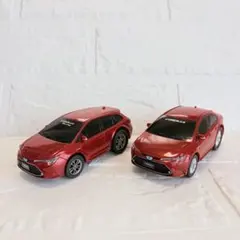 ２台セット　トヨタ　カローラツーリング　プルバックカーのサムネイル