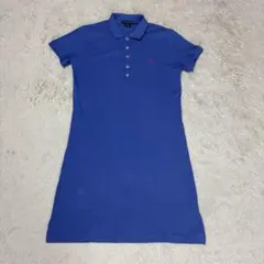 RALPH LAUREN SPORT ポロワンピース ブルー Mのサムネイル