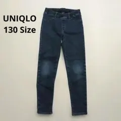 ユニクロ キッズ ストレッチデニムパンツ 130サイズ