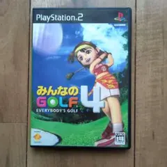 PS2 みんなのGOLF4 ゲームソフト 動作未確認