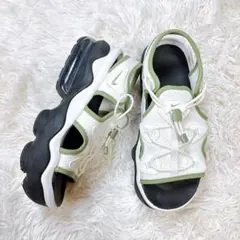 25cm✨NIKE WMNS✨AIR MAX KOKO✨厚底サンダルTK3✨白緑