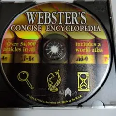 WEBSTER'S CONCISE ENCYCLOPEDIA 英語版　中古CD