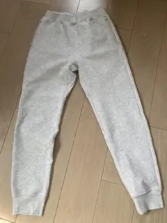 ユニクロ160キッズ用グレー スウェットパンツ サイドポケット付き