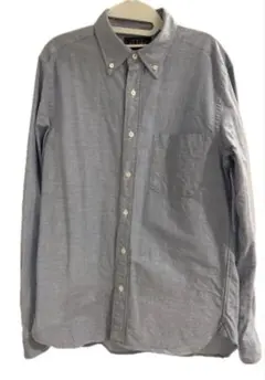 BEAMS PLUS / オックスフォードボタンダウンシャツ　ブルー　S