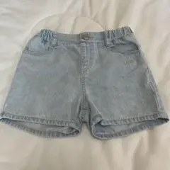しまむら　リトシー　デニムハーフパンツ