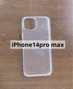 iPhone14pro max クリア カバー シンプル プロマックス