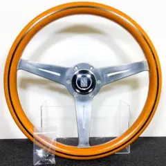 ナルディ クラシック 36.5φ ウッドステアリング ホーン 豪華セット