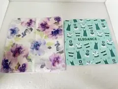 ELEGANCE ハンカチ +Francfrancセット 花柄 グリーンのサムネイル