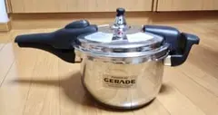 【新品未使用/おまけ付】グラーデ ステンレス圧力鍋 3.5L レシピ本付IH対応のサムネイル