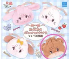 mikko characters フェイス巾着
