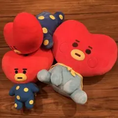 BT21 TATA タタ　V テテ　テヒョン　ぬいぐるみ 3個セット