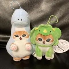 モフサンド かいじゅうにゃんマスコット 2点セット