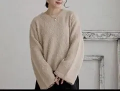 il solore by yoh ベージュ クルーネックセーター M