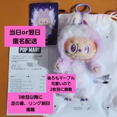 LABUBU ラブブ big into energy エナジー luck 紫