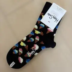 Happy Socks アイスクリーム柄 ソックス 23〜25.5cmのサムネイル