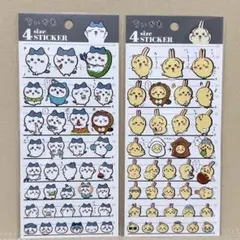 ちいかわ　4サイズステッカー ハチワレ うさぎ
